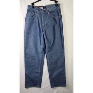 Tommy‎ Hilfiger 485 Full Fit Low Waist Full Leg 29x30 Blue Denim Jeans